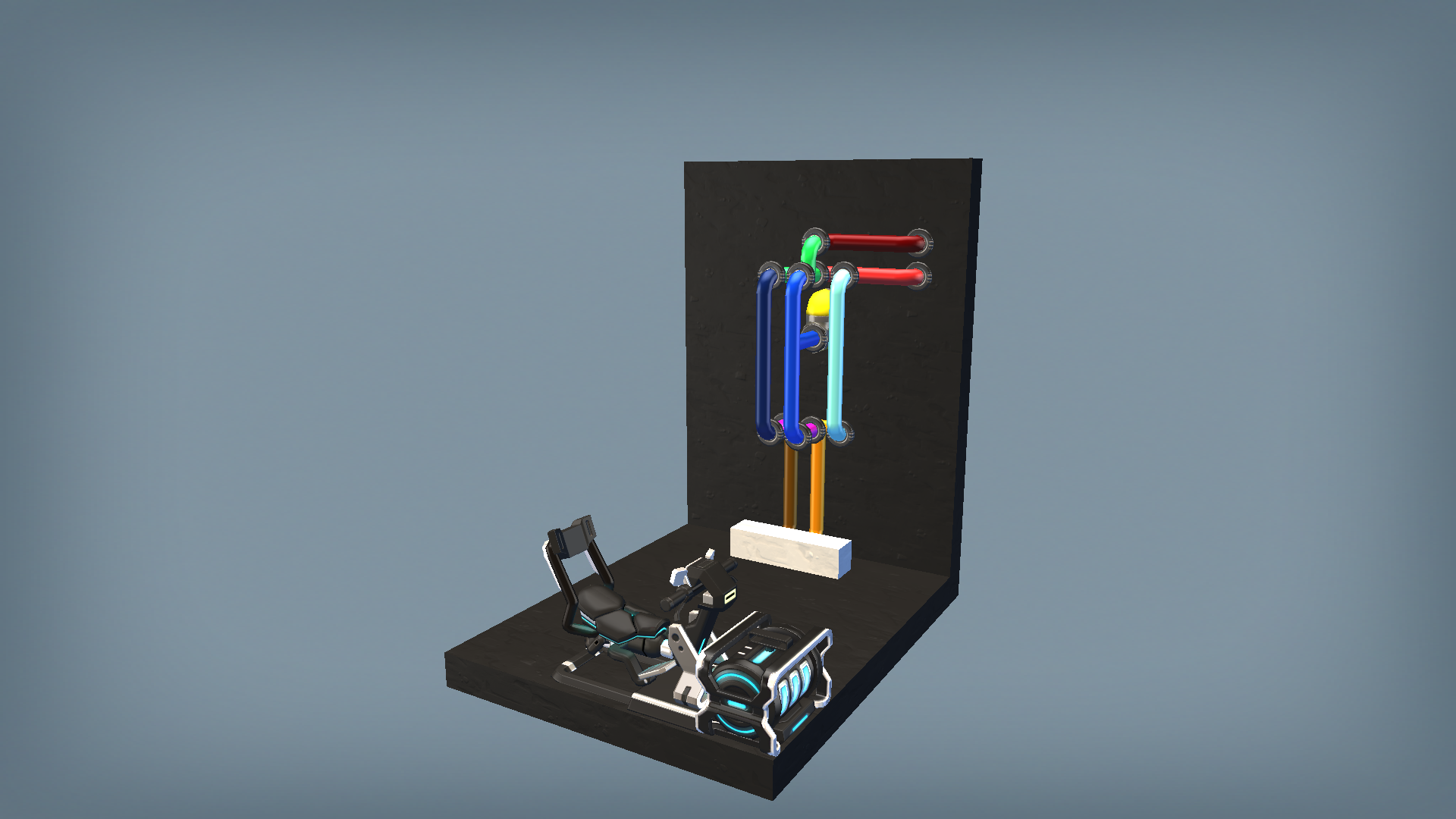 Flatfooted Walker Mechanism