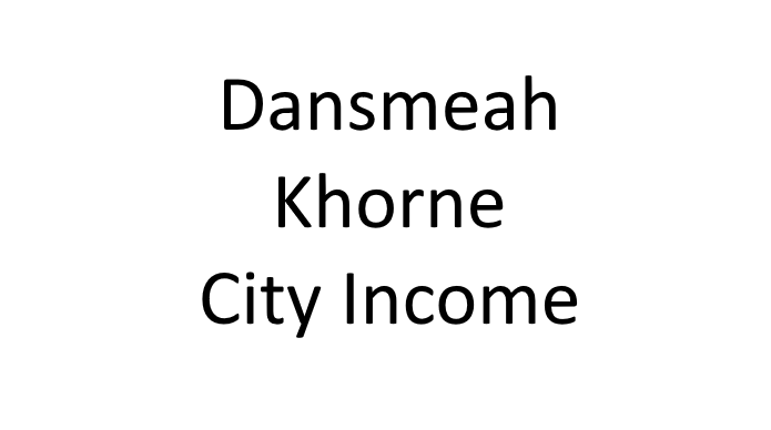 khorne city income increase
