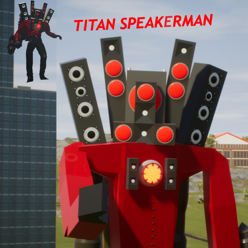 Titan Speakerman! Skibi