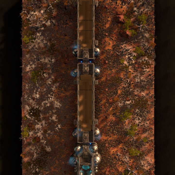 lightning train - arcane hover train, roofless, template