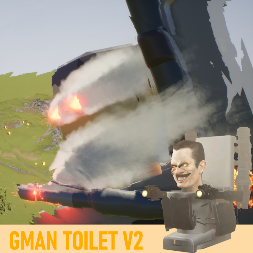 G-Man Skibidi Toilet V2