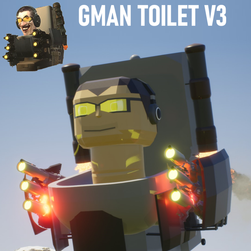 G-Man Skibidi Toilet V3