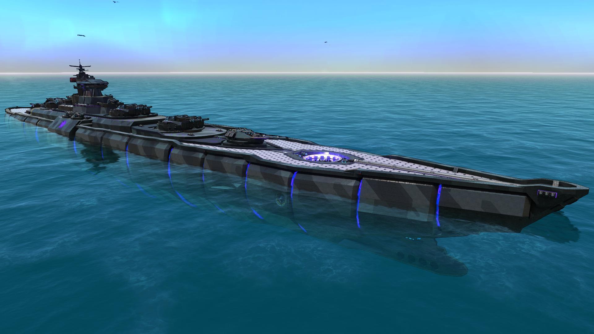 Violet Battleship preview