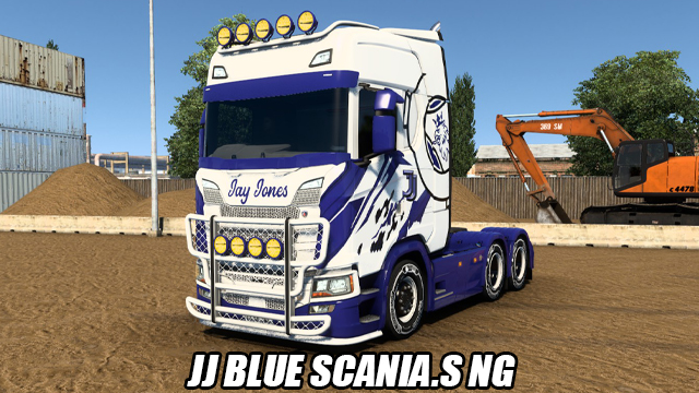 jj blue & white scania NG
