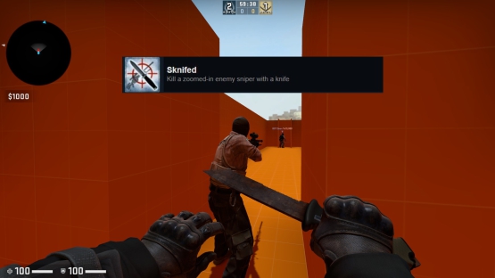 Achievement: SKnifed