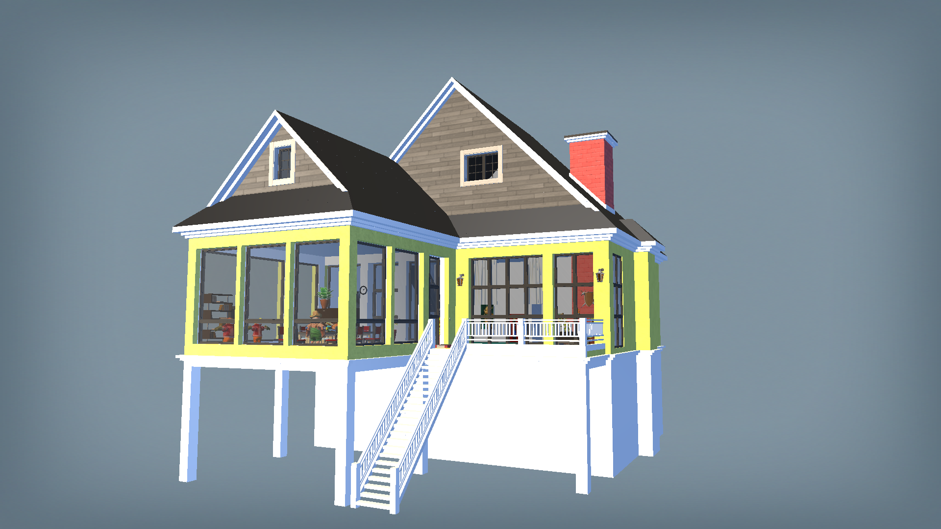 House - furnished