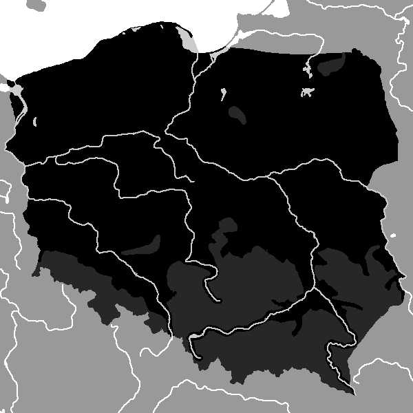 Modern Day Map of Poland
