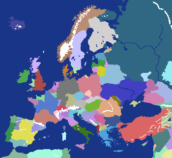 Europe with Independence Movements