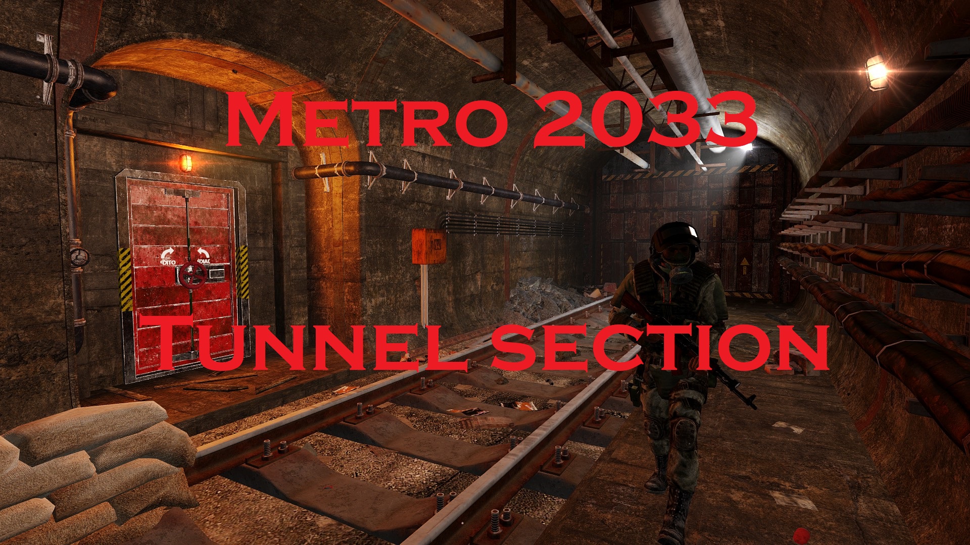 Tunnel Section / Metro 2033 composition