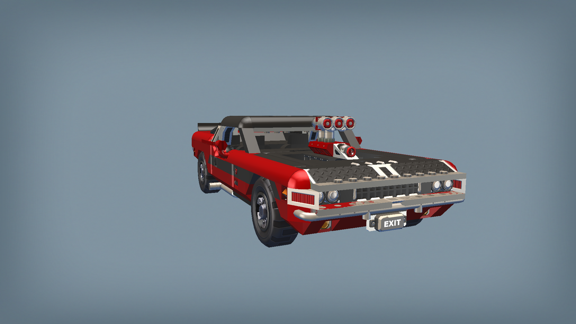 1970 Challenger with a v4 Piston Engine