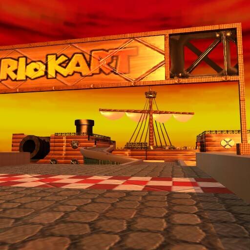 Mario Kart 7 - Airship Fortress