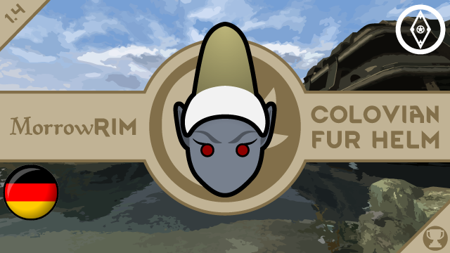 MorrowRim - Colovian Fur Helm Deutsch mod preview for RimWorld