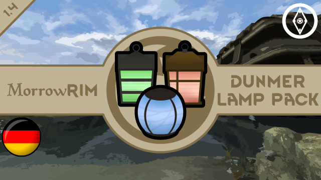 MorrowRim - Dunmer Lamp Pack Deutsch