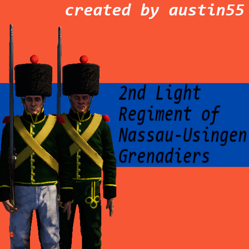 2nd Light Regiment of Nassau-Usingen Grenadier