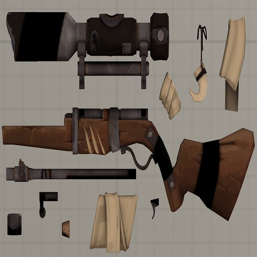 Team Fortress 2 Enhanced The Clever Girl (Prop)