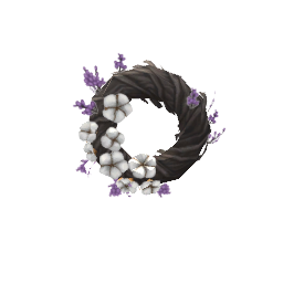Wreath of Living Brambles Purple
