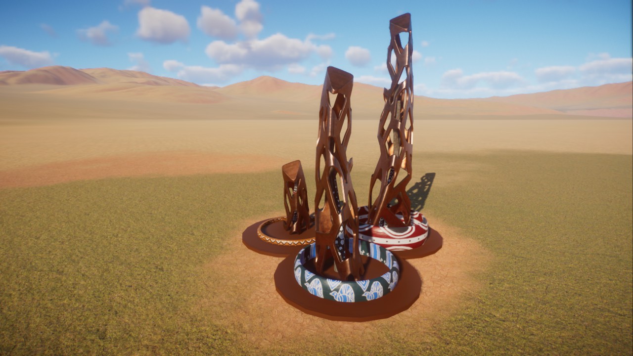 African Themed Statue 2 preview