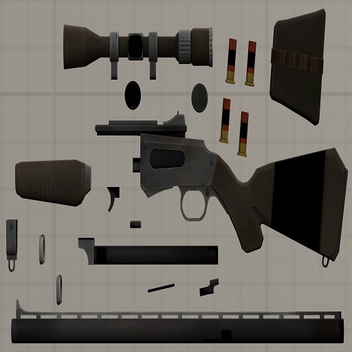 Team Fortress 2 Enhanced The Poacher's Shotrifle (Prop)