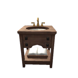 Barrelwood Sink - medium wood