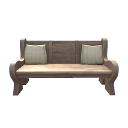 Cormac Pine Bench - light wood