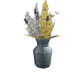 Happy Wild Flowers - blue