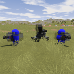ATOM AA Gun Команды Eagle (Ravenfield)