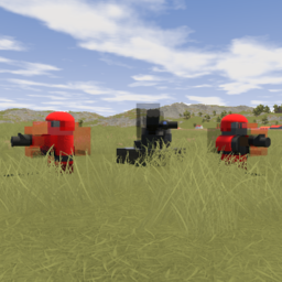 ATOM AA Gun Команды Raven (Ravenfield)