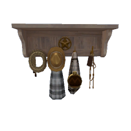 Ranch Star Shelf - light wood