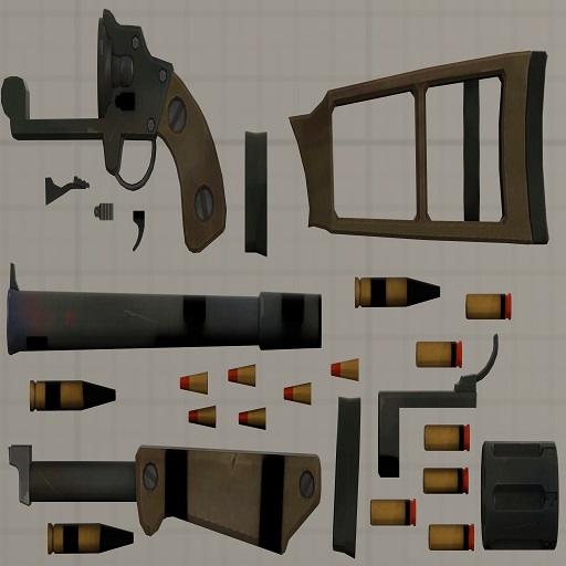 Team Fortress 2 Enhanced The Kindler's Carbine (Prop)