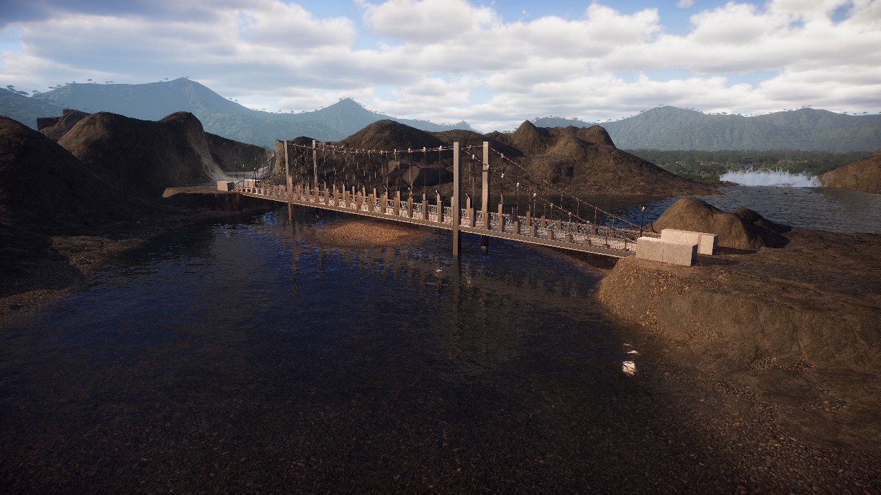 Suspension Bridge (4x64m)