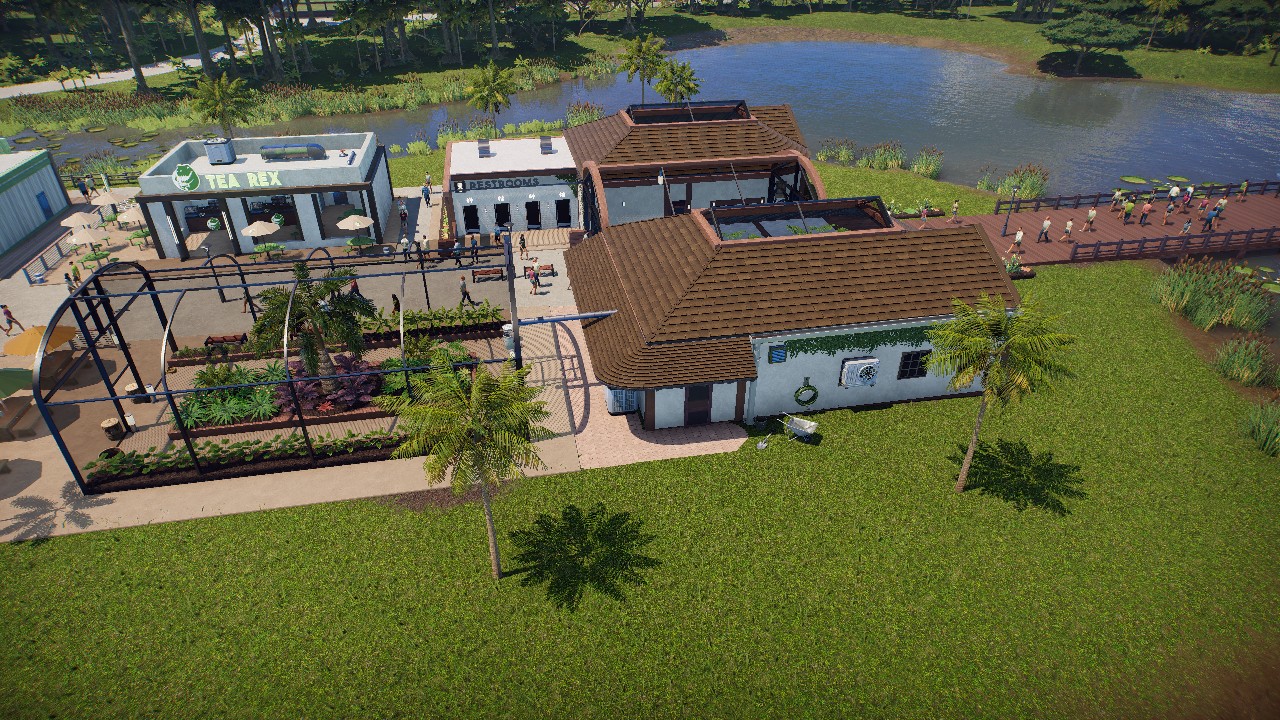 Greenhouse Entrance/Giftshop with bathrooms