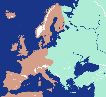 Western Europe VS Eastern Europe