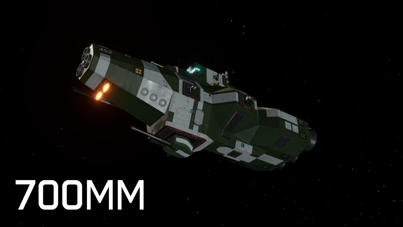 700mm