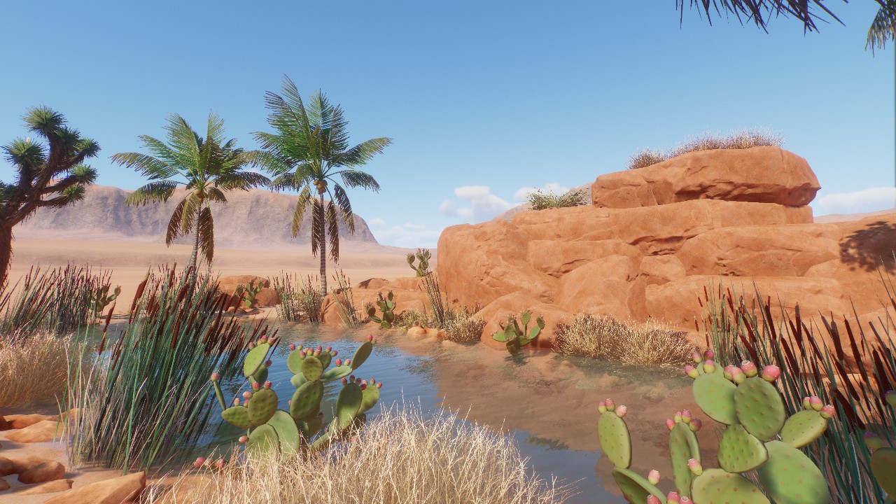 Desert Rock Scenery 6
