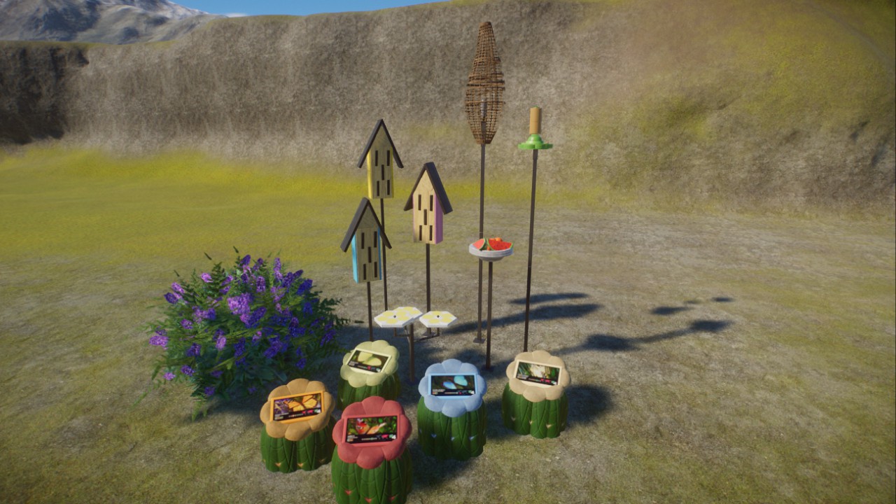 butterfly accessories/feeders, house, Schmetterling Accessoires
