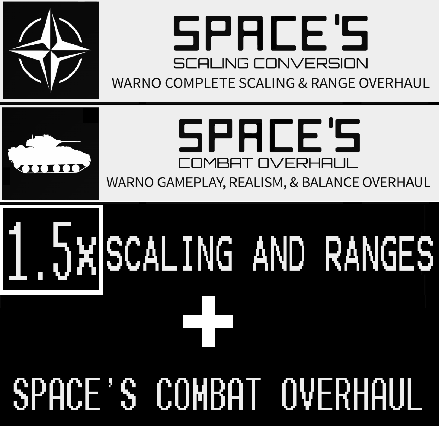 (1.5x) (SSC + SCO) | Space's Scaling Conversion + Space's Combat Overhaul