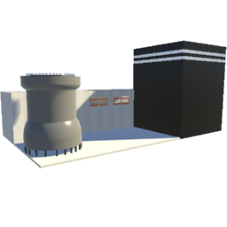 Nuclear power plant with working RBMK1000 2 update (fixed rods)