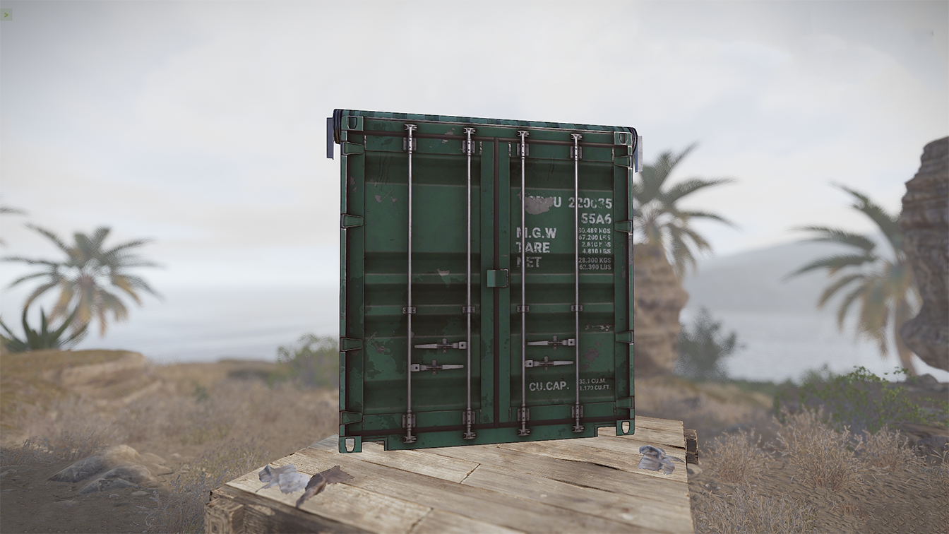 Shipping Container Garage Door