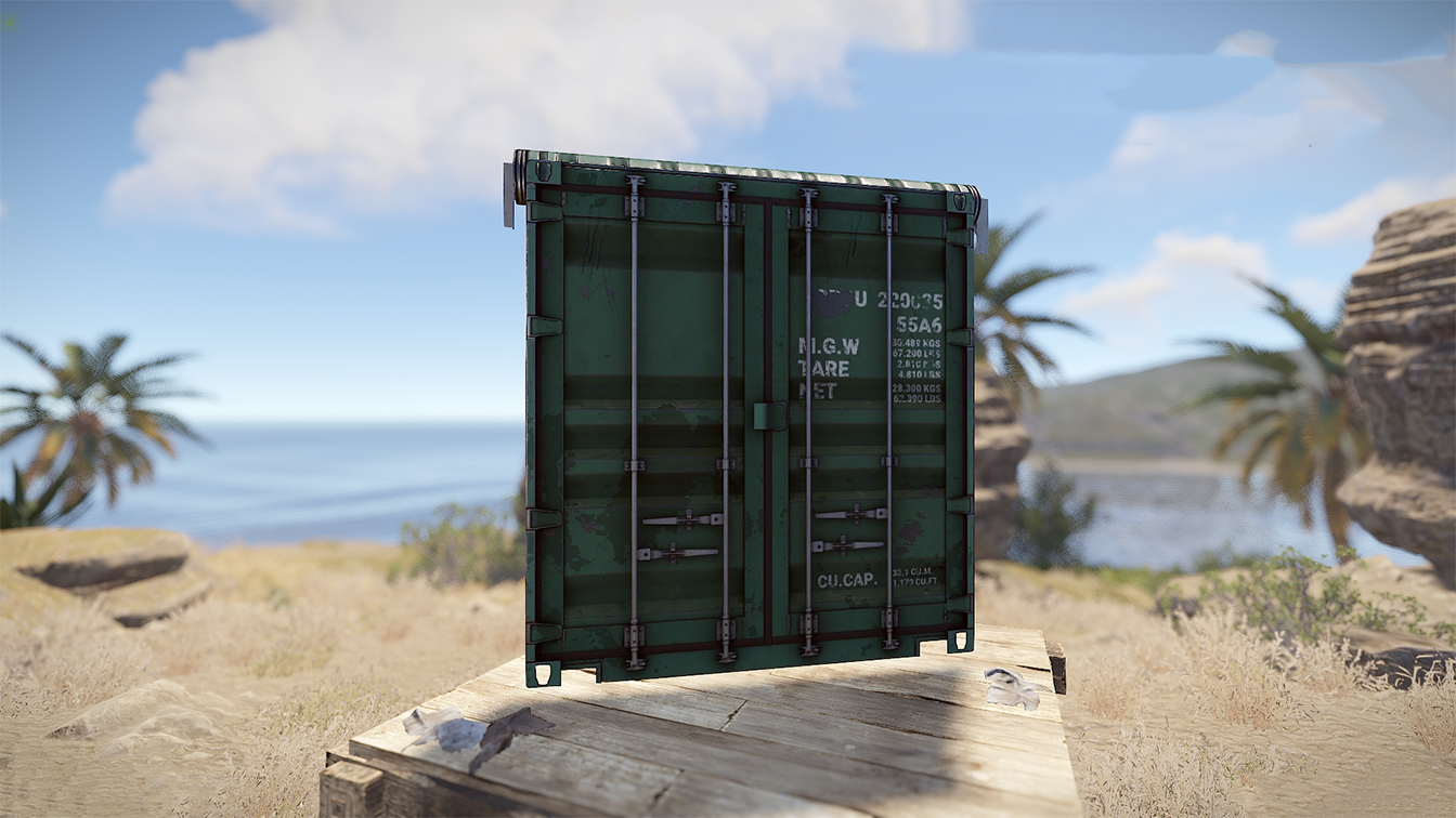 Shipping Container Garage Door