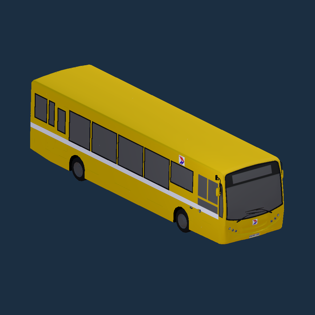 Enviro200 10.9m - NBC Canary Yellow