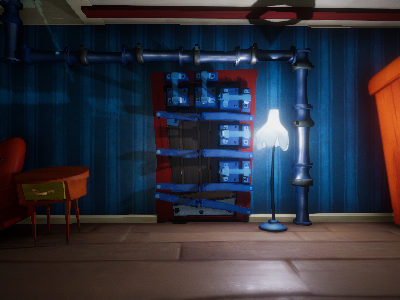 HN1 Menu lobby recreation