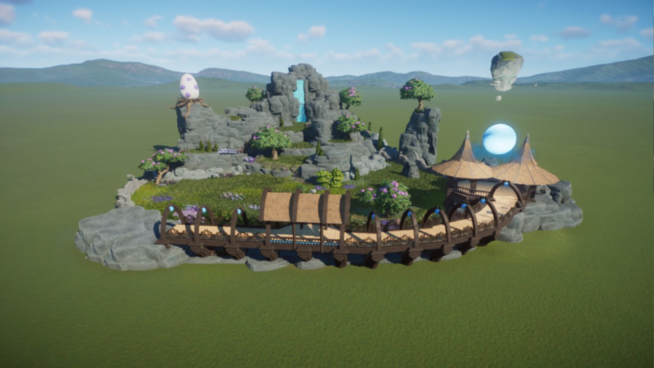 Fantasy Southern Cassowary Habitat