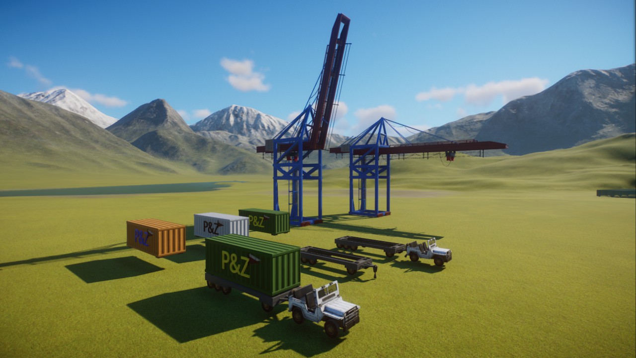 Container Port modular Set