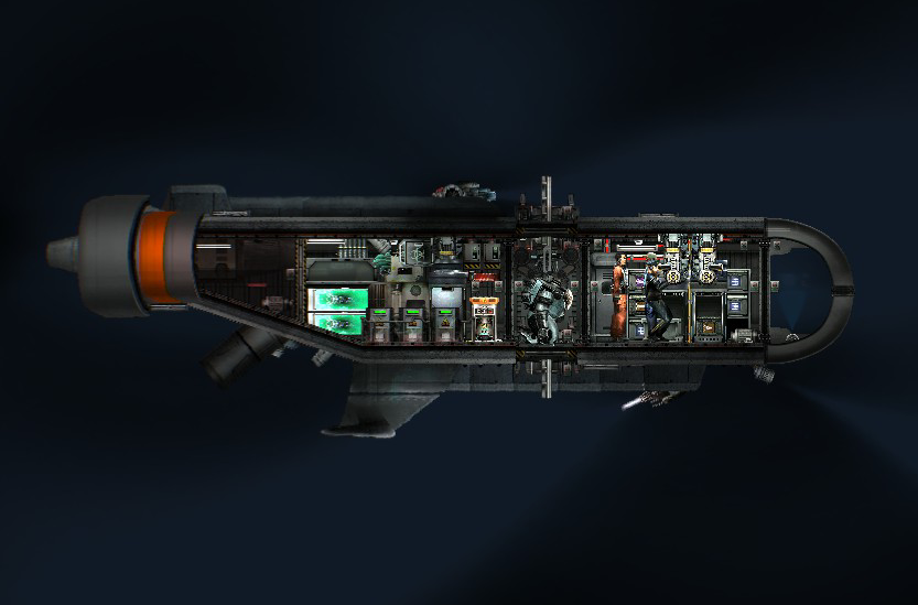 【海瞳号】侦察型潜艇 – Barotrauma Mod