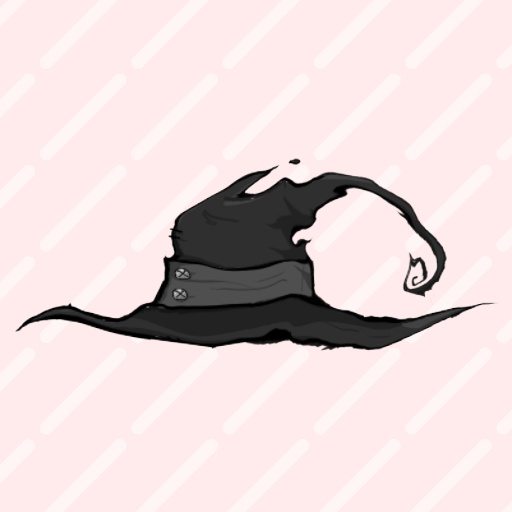 BLACK Witch/Mage hat