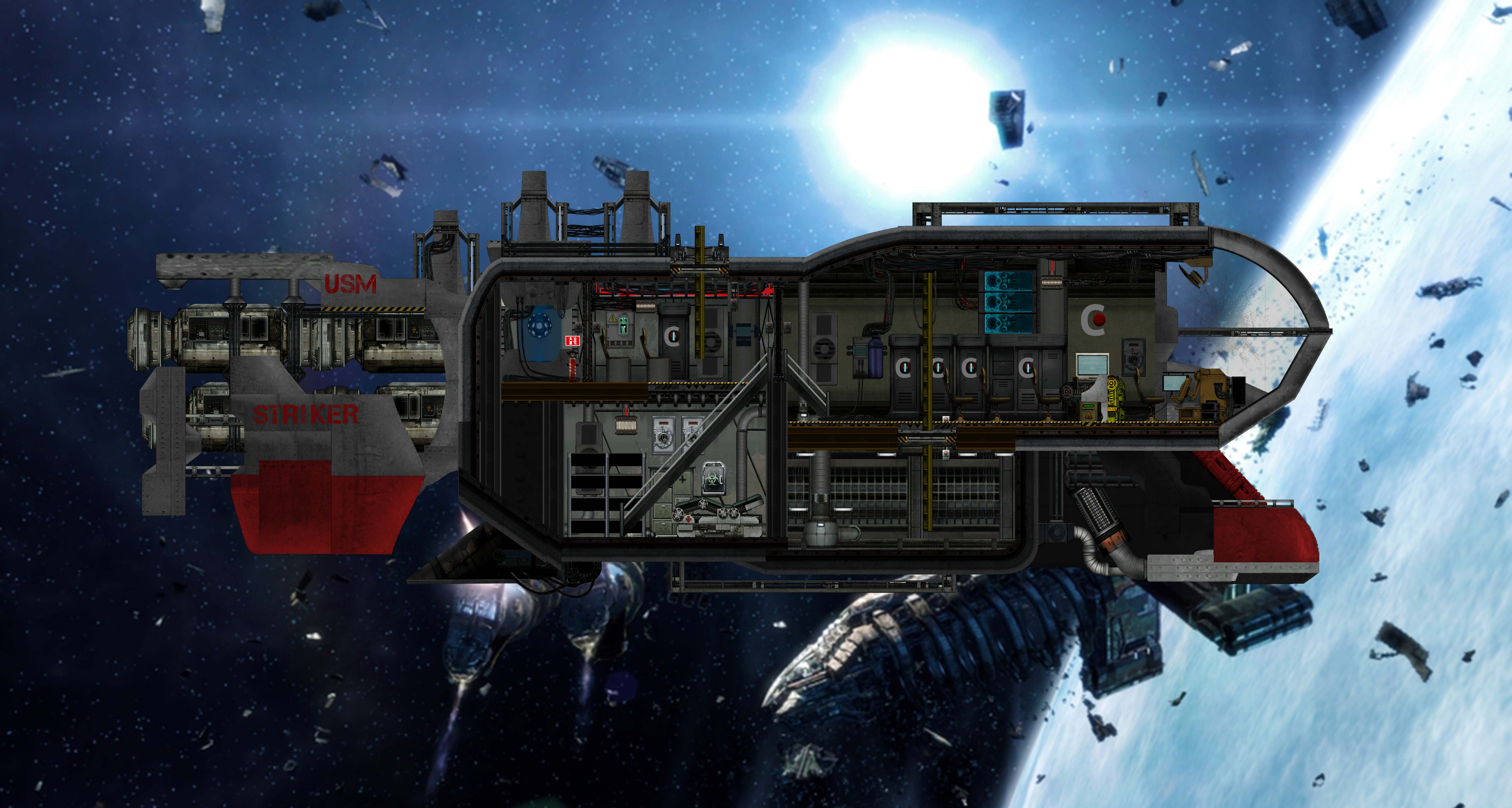 【DEAD SPACE】 U.S.M Striker