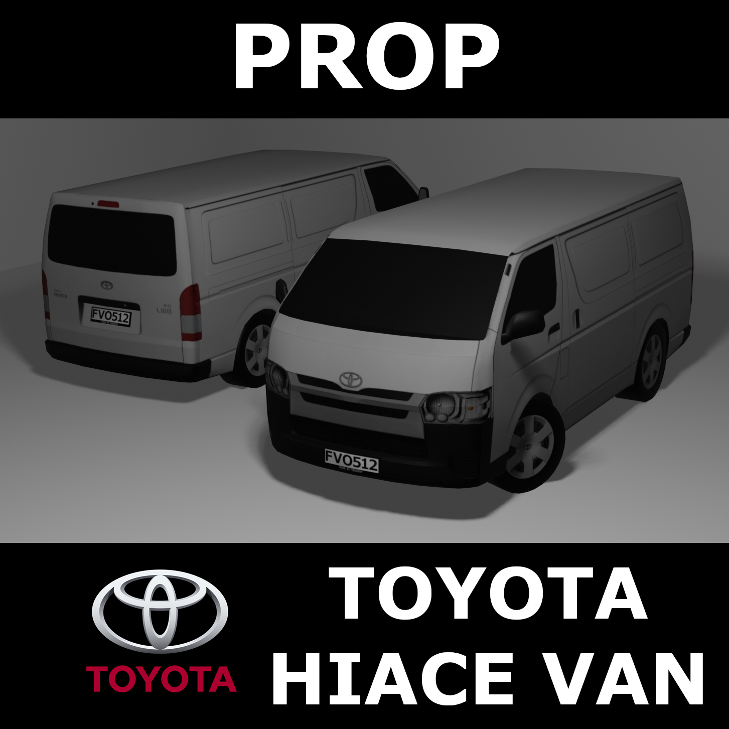 2018 Toyota HiAce Van Prop