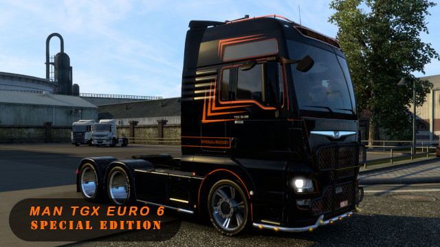 Man TGX Euro 6 XXL - Special Edition - Skin + accessories