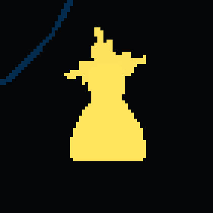 Wizard with a hat