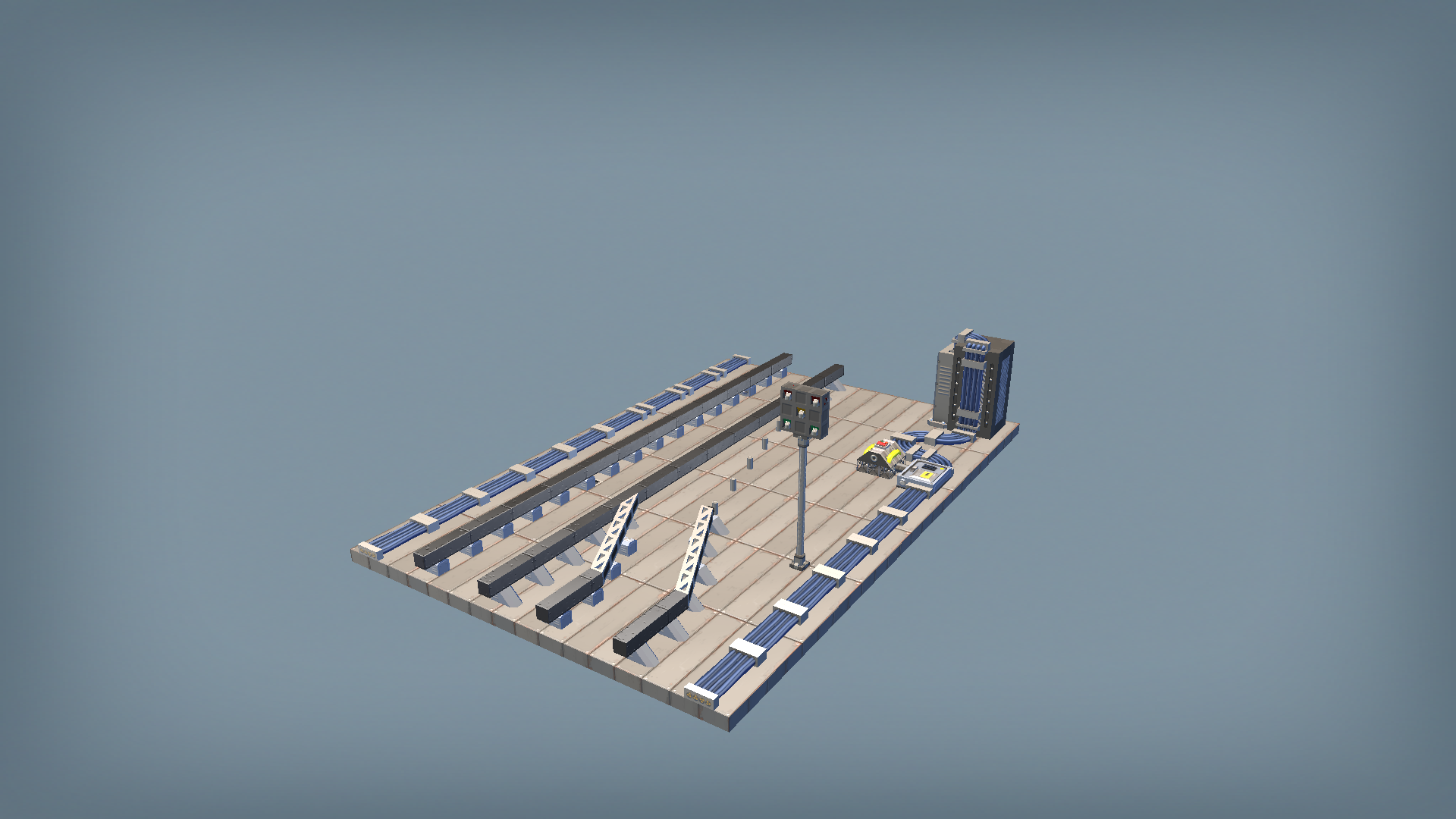 Modular Railway Switch (Left)